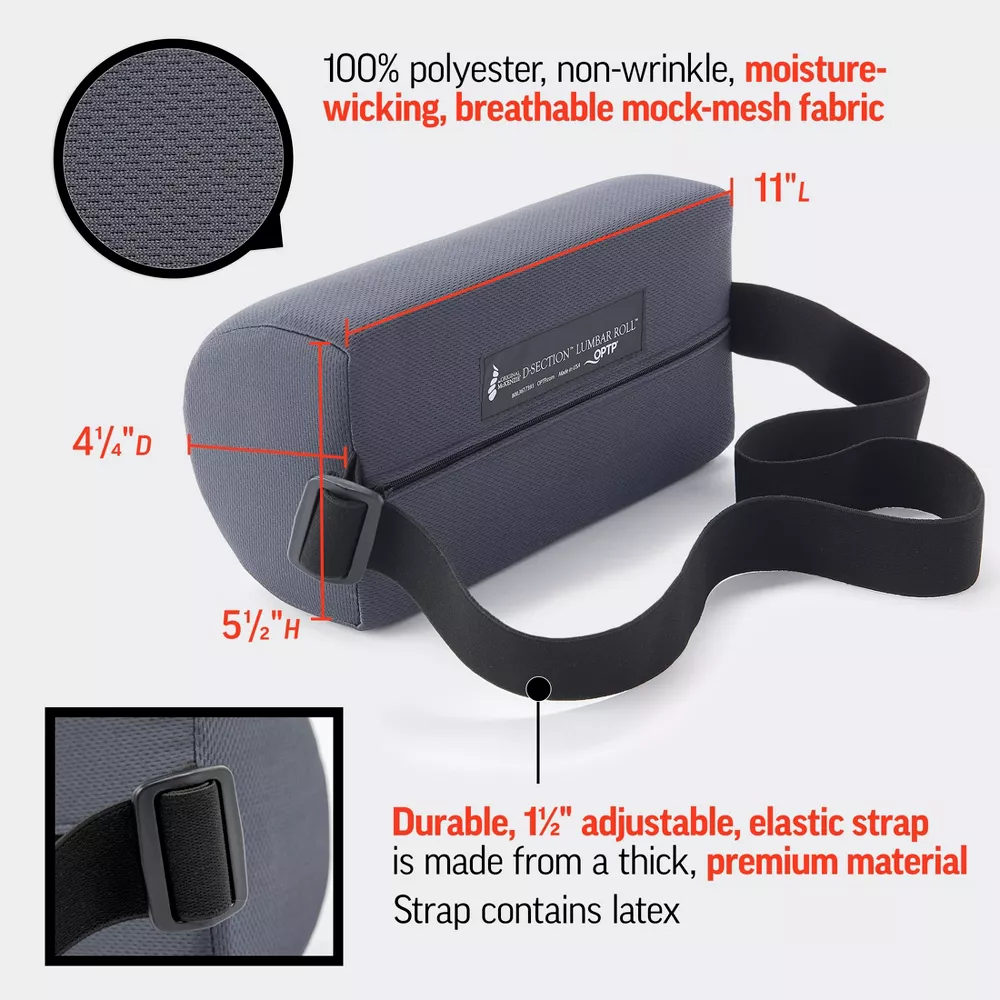 The Original McKenzie D-Section Lumbar Roll - Image 4