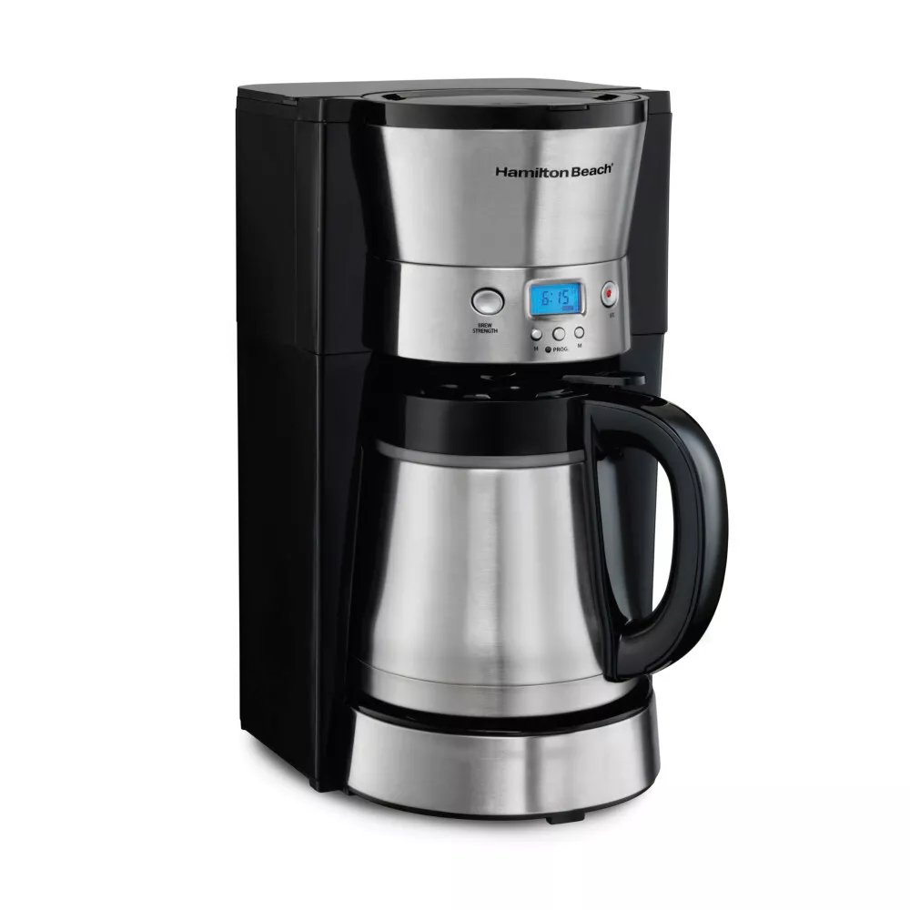 Thermal 10C Coffee Maker: Chrome Silver