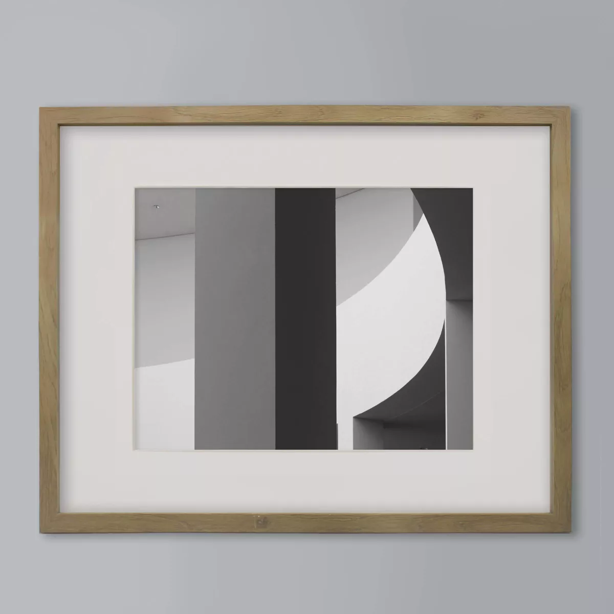 Matted Thin Gallery Frame