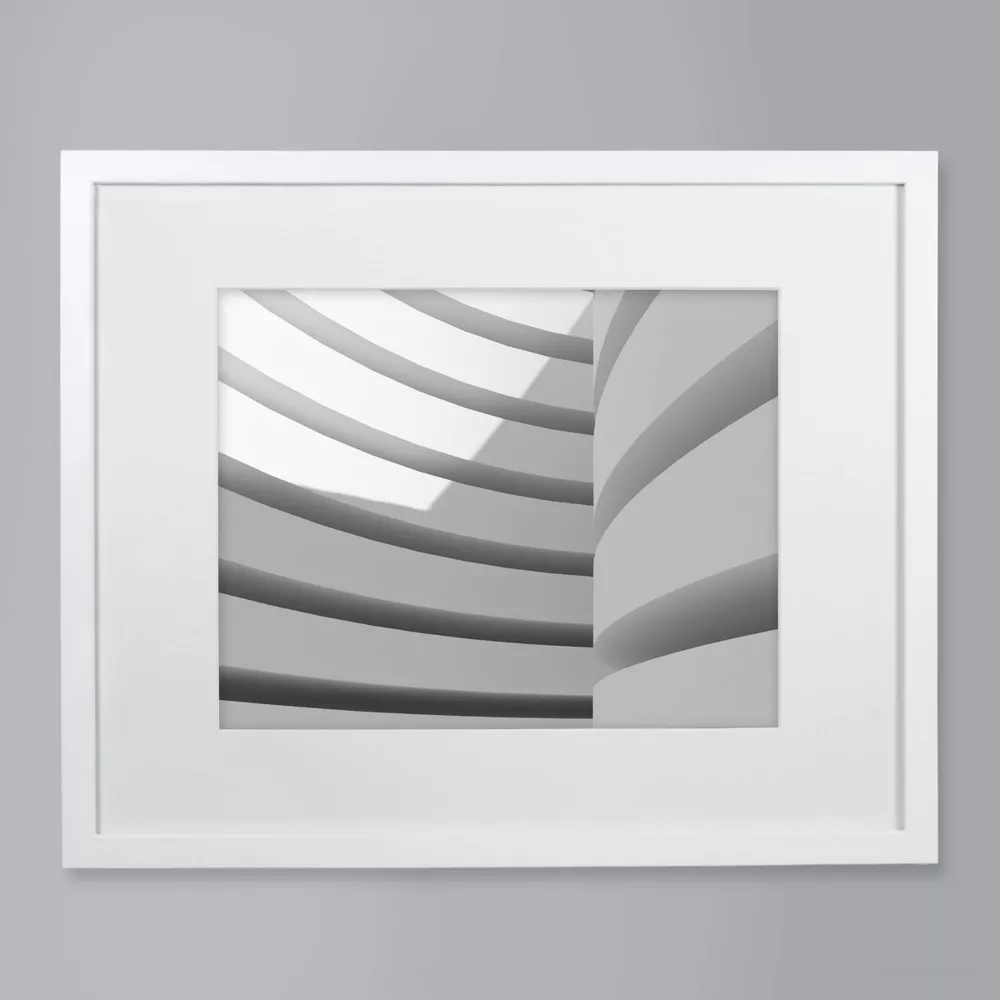 Matted Thin Gallery Frame
