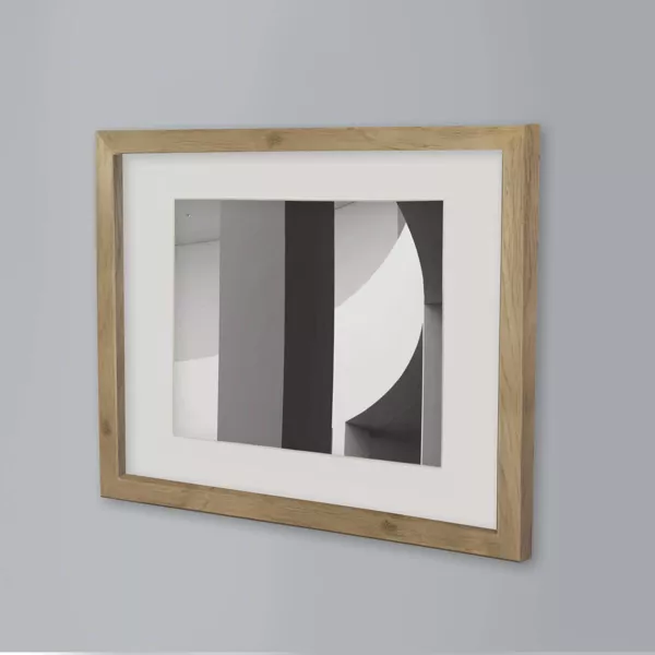 Thin Gallery Frame with Mat - Image 2