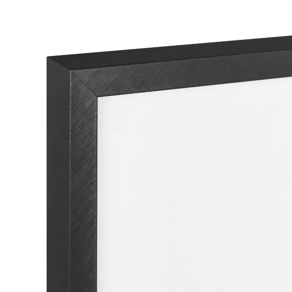 Thin Gallery Matted Photo Frame Black - Image 3