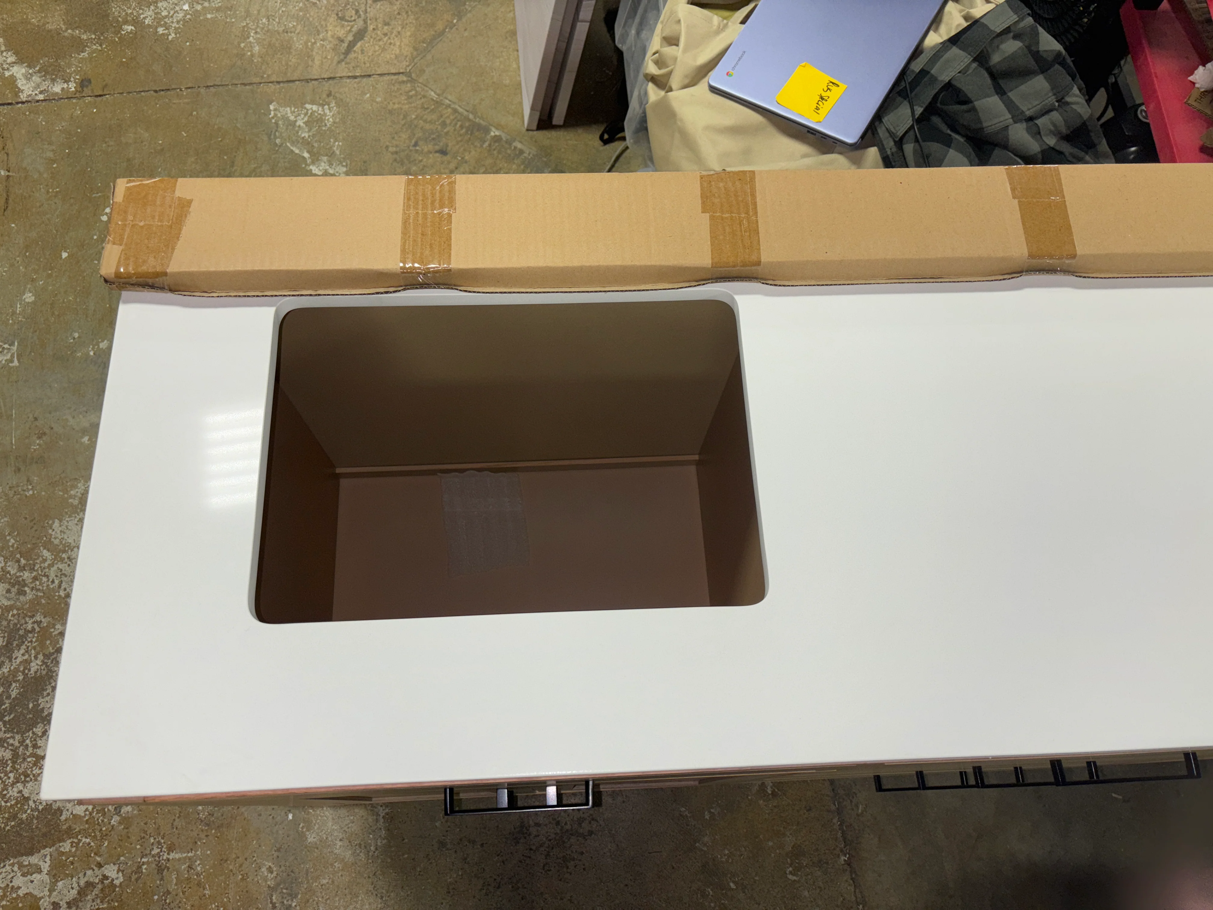 Tidworth 73'' Solid Wood Double Bathroom Vanity SHOWROOM ITEM - Image 3
