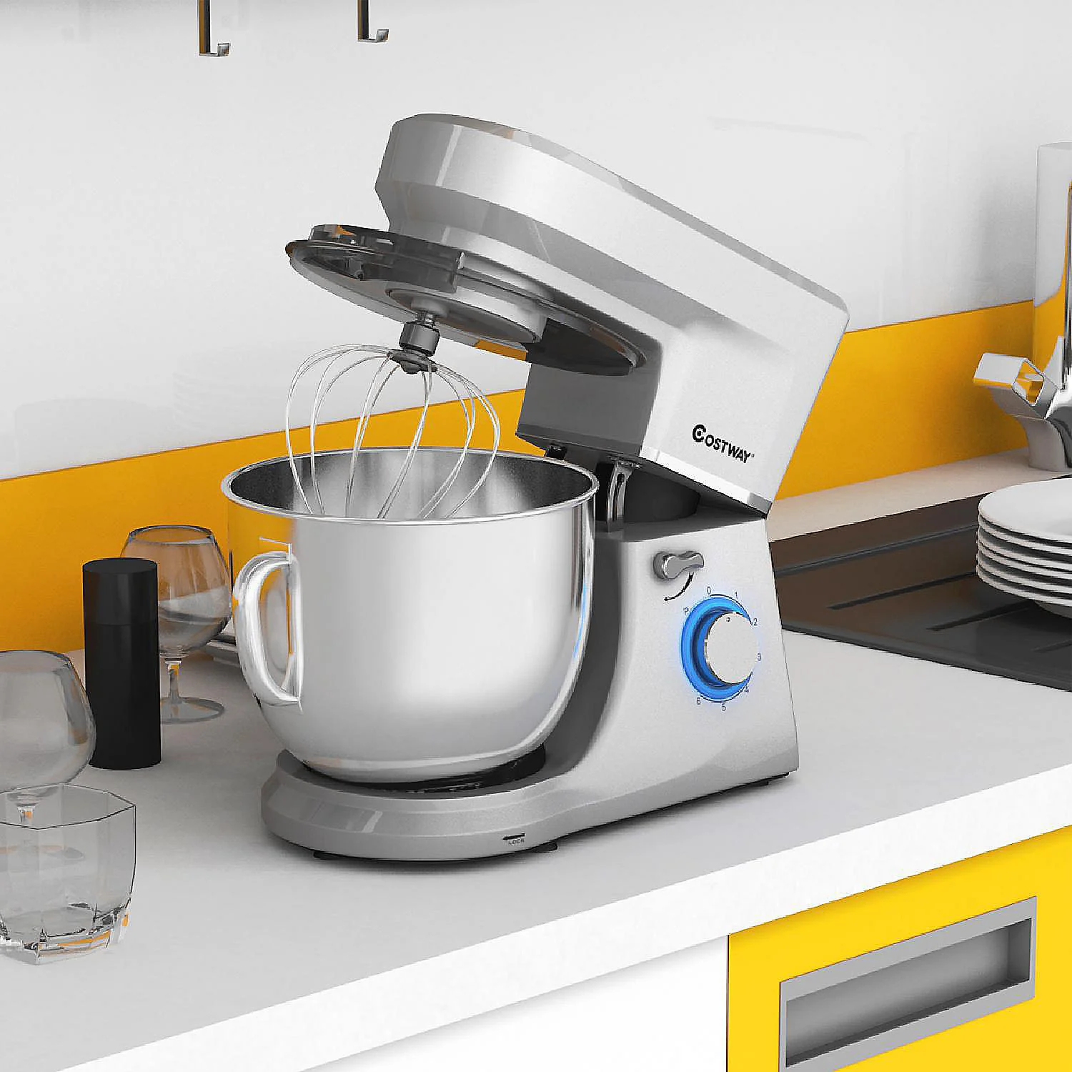 Tilt-Head Stand Mixer with Dough Hook - Image 2