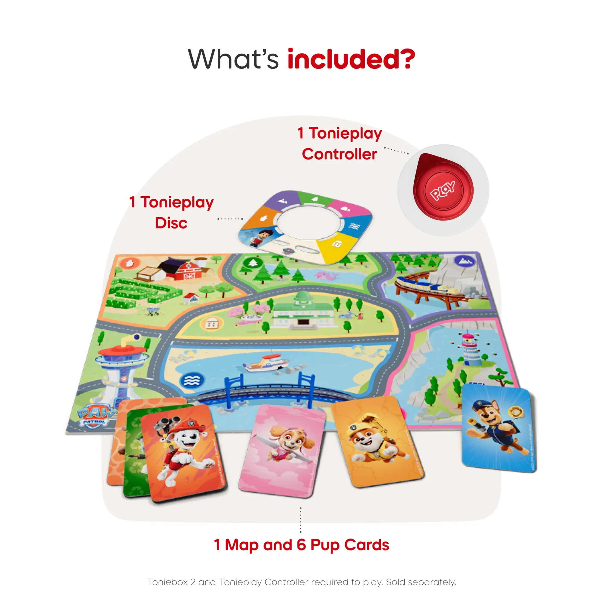 Tonies PAW Patrol - Adventure Bay Rescue Heroes Tonieplay Game Set - Image 3