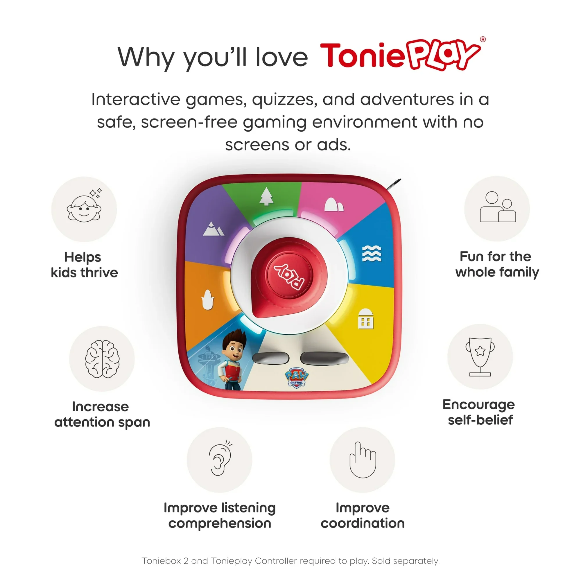 Tonies PAW Patrol - Adventure Bay Rescue Heroes Tonieplay Game Set - Image 4