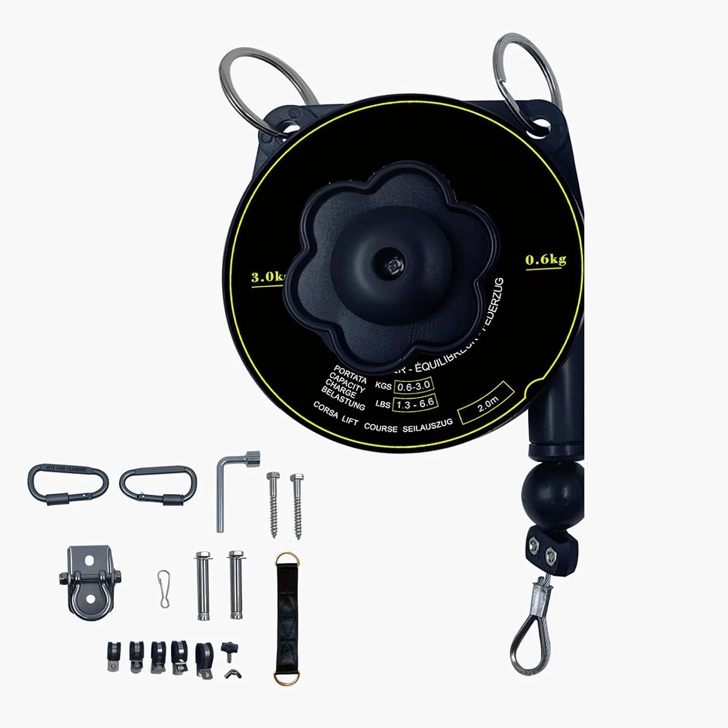 Retractable Cable – Adjustable Hanging Tool Holder