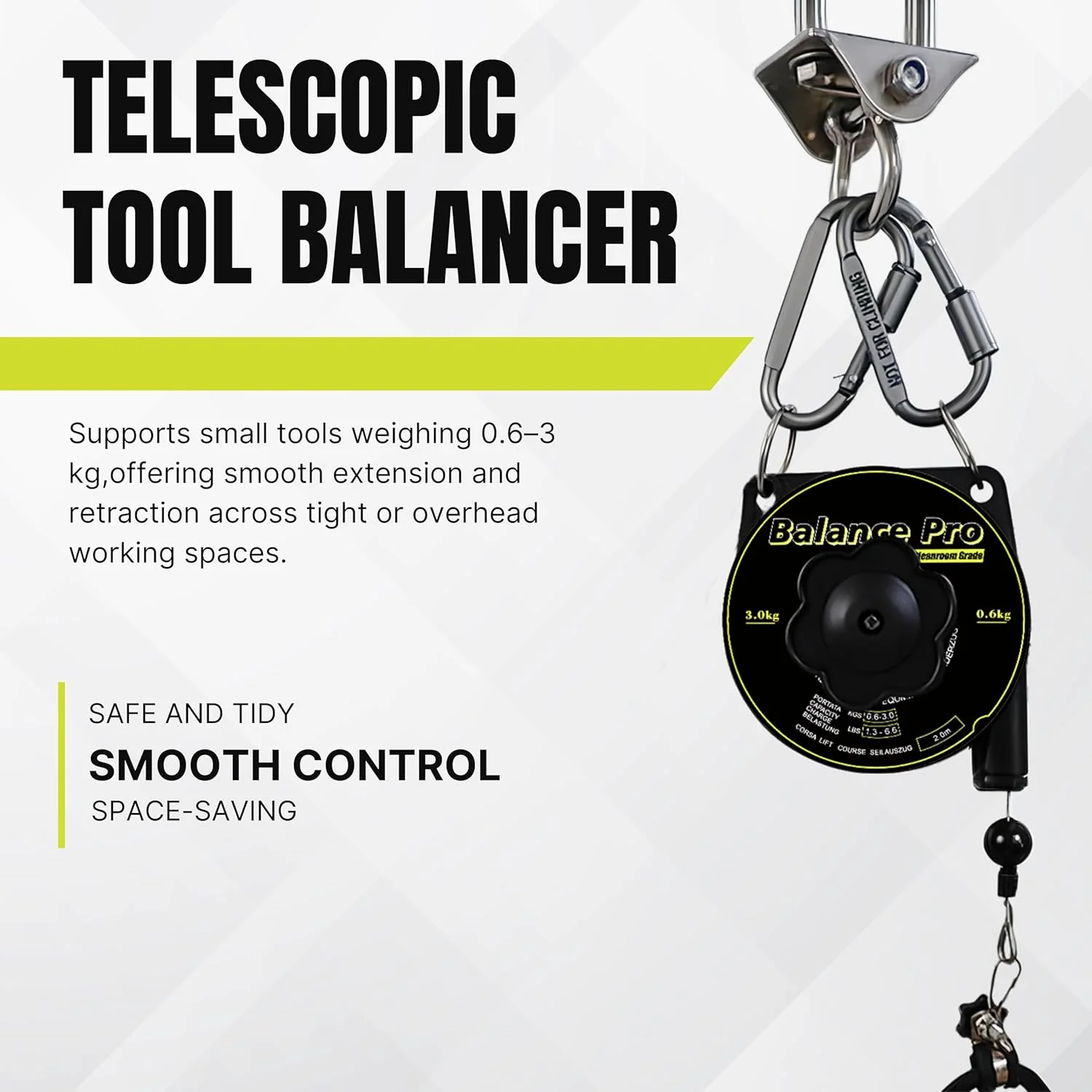 Retractable Cable – Adjustable Hanging Tool Holder - Image 5