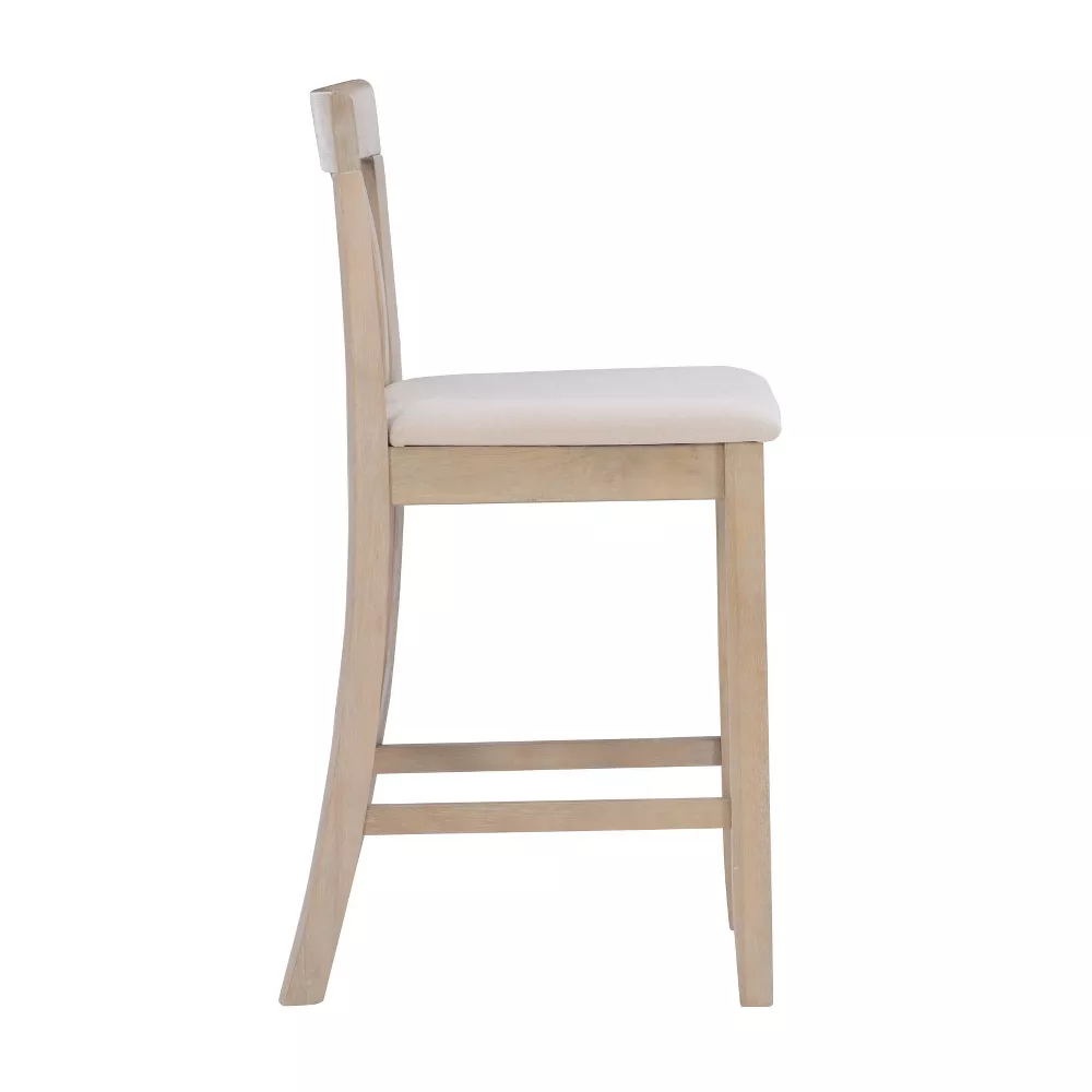 Torino Counter Height Barstool Beige - Image 4
