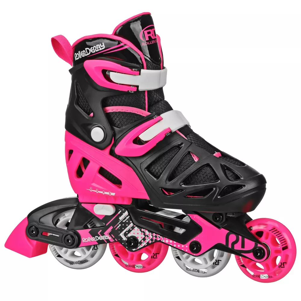 Tracer Adjustable Skates Black/Pink