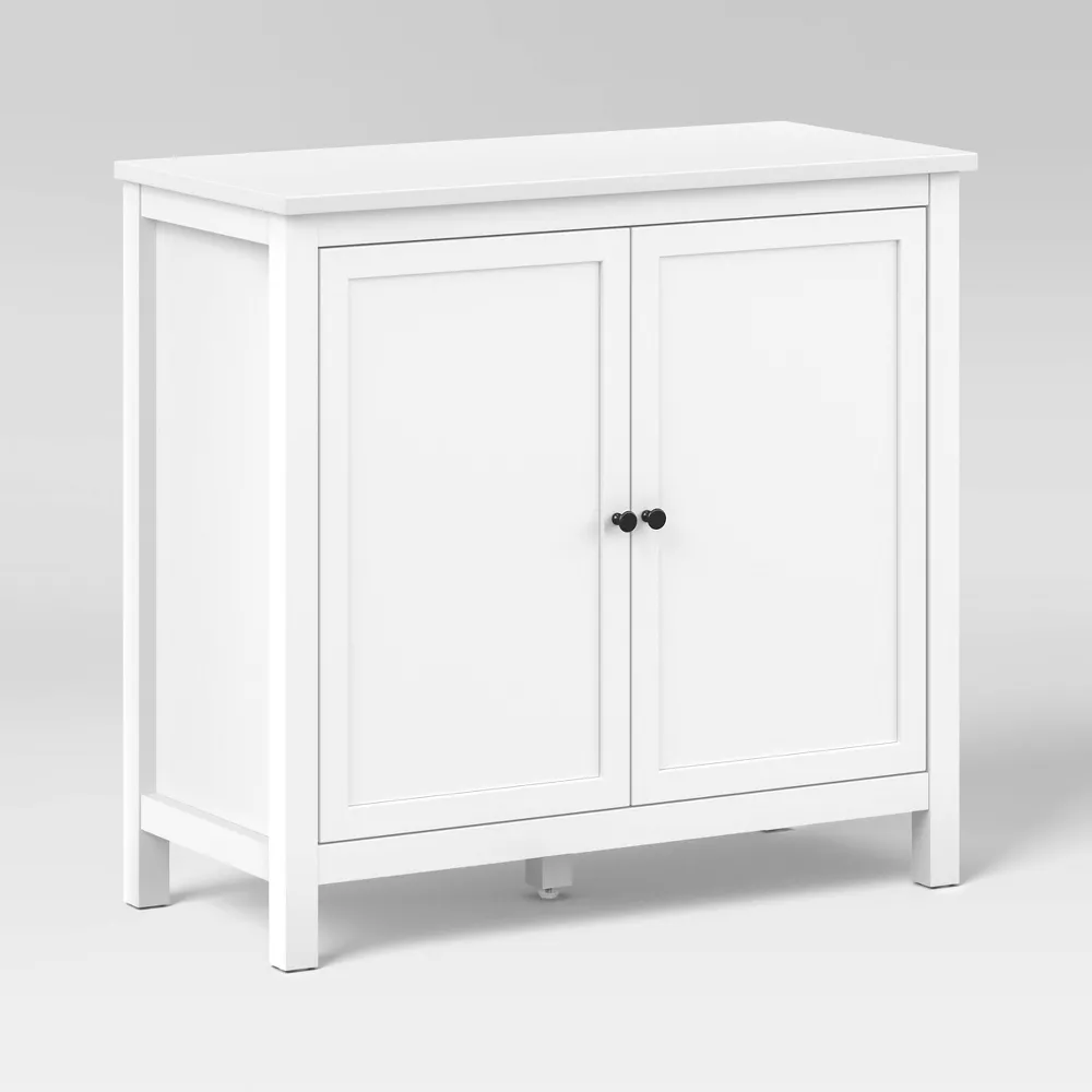 Traditional Multipurpose Storage Cabinet Multipurpose Classic White - Image 2