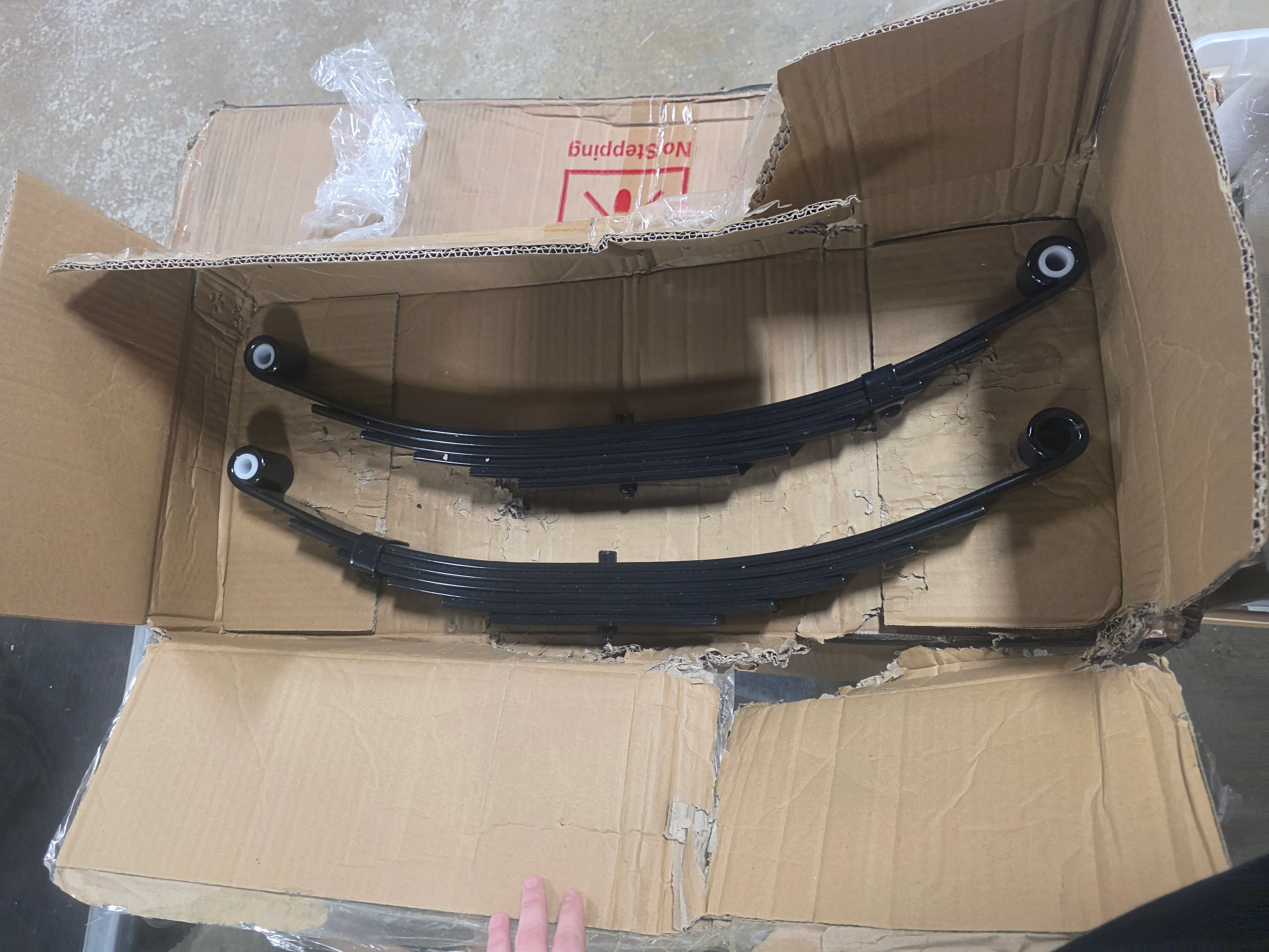 Trailer Leaf Spring 6 Leaf Double Eye - Set 2 - Image 6