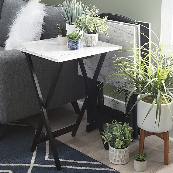 1-Piece Tray Table White - Image 5