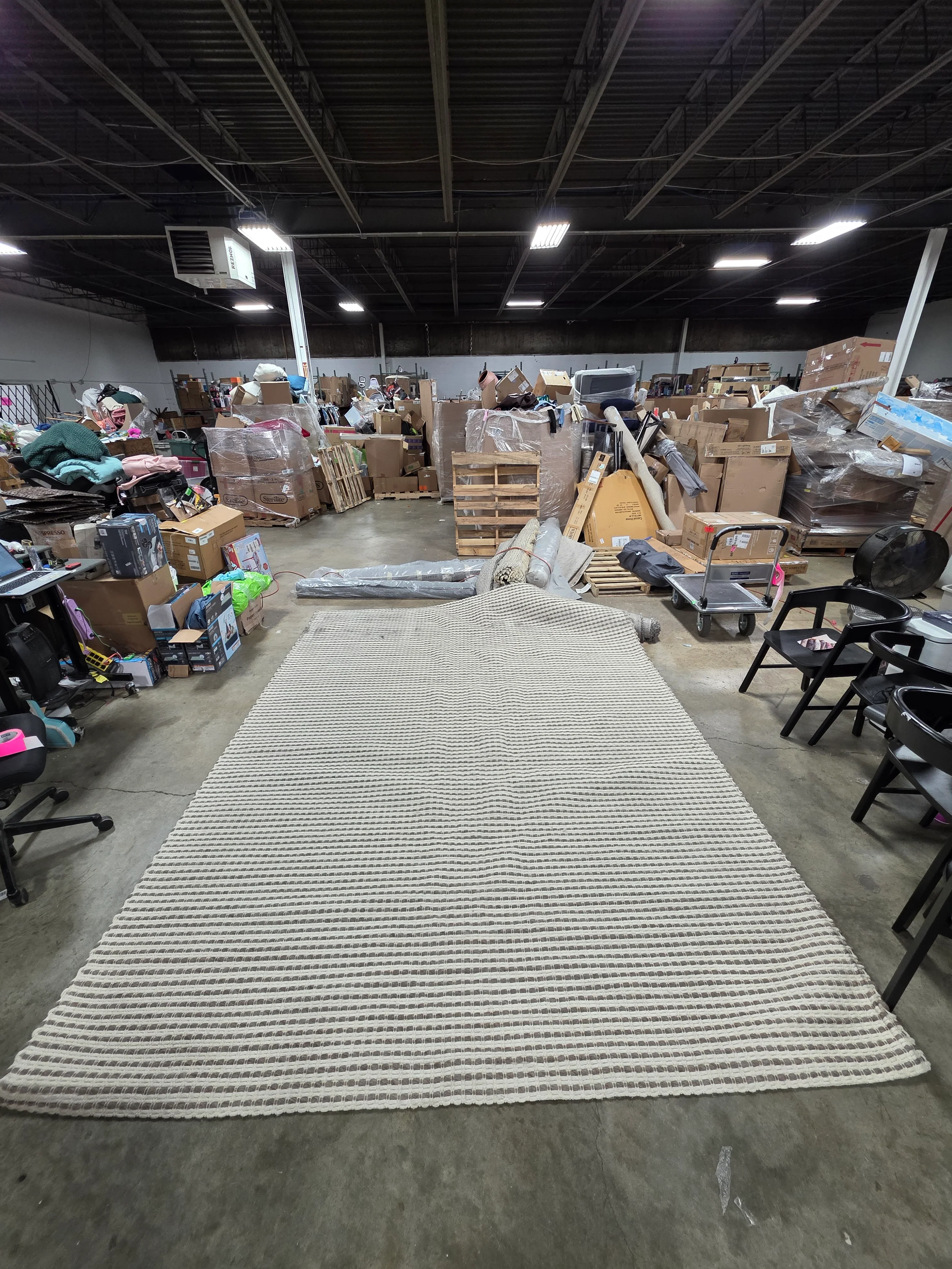 Magnolia Hearth & Hand Tri-Patterned Area Rug - 9' x 12'
