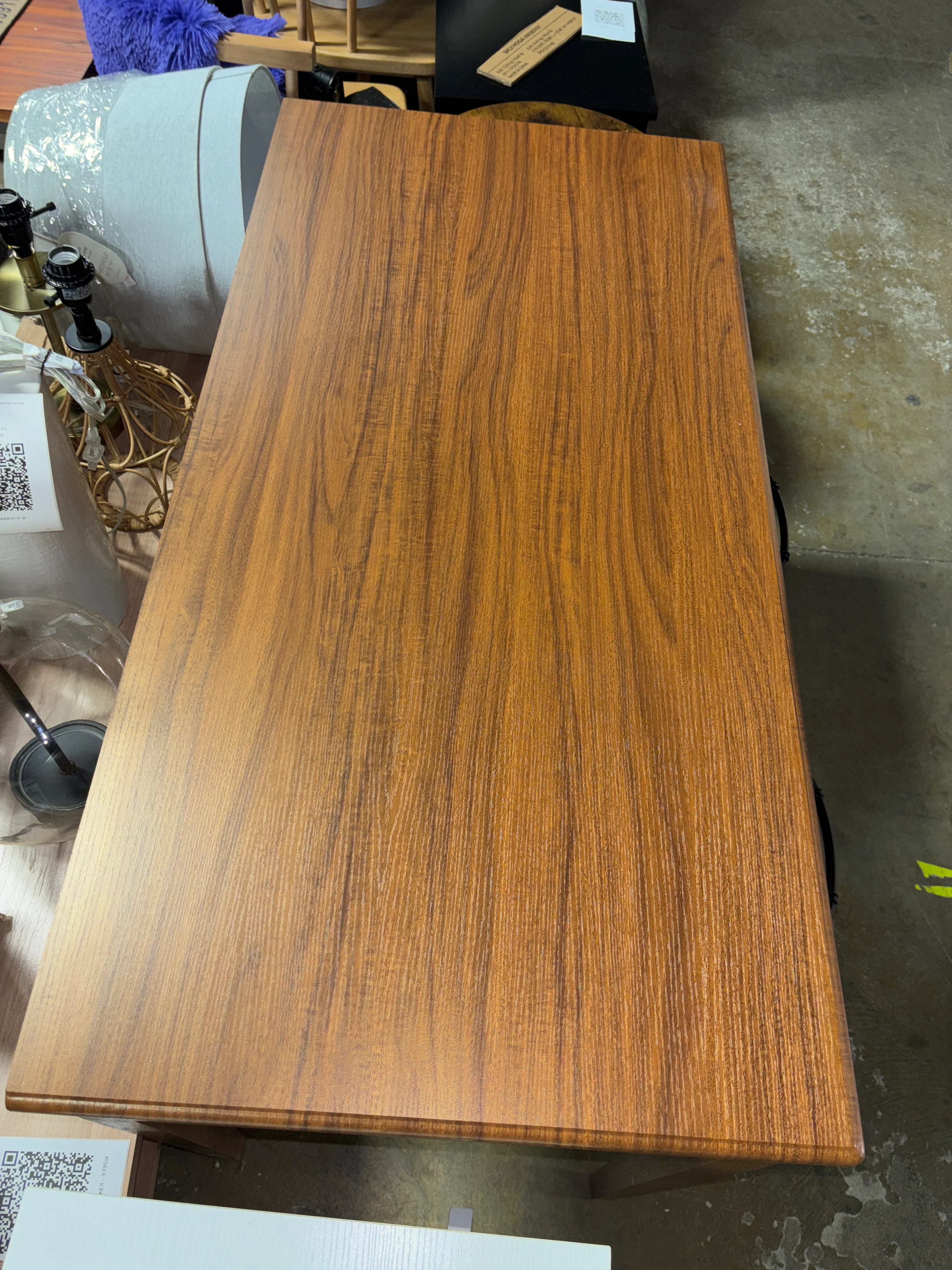 Tribesigns 47" Wood Computer Desk with 3 Drawers - Brown SHOWROOM ITEM - Image 3