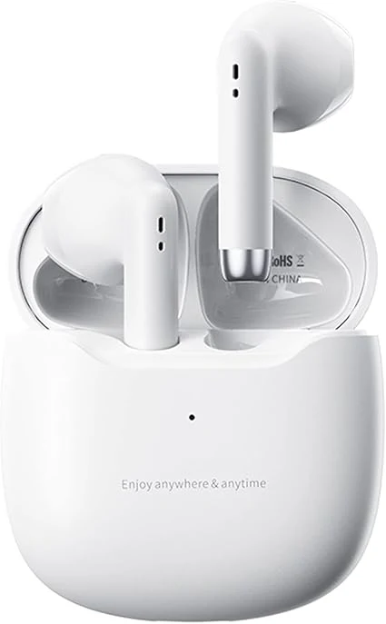 True Wireless Earbuds White Bluetooth