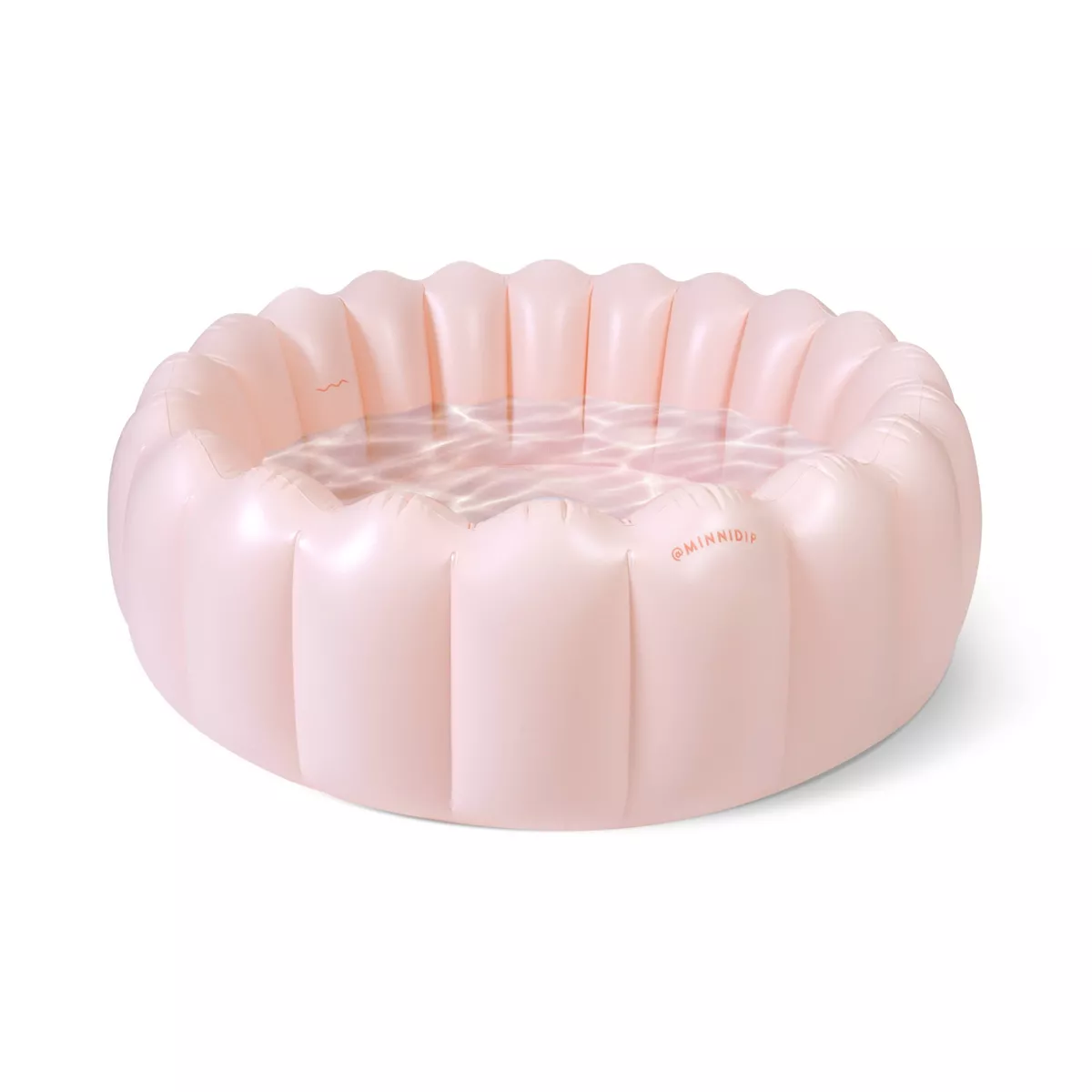 Tufted Pool Novelty Kiddie Pool - Blush: PVC Inflatable