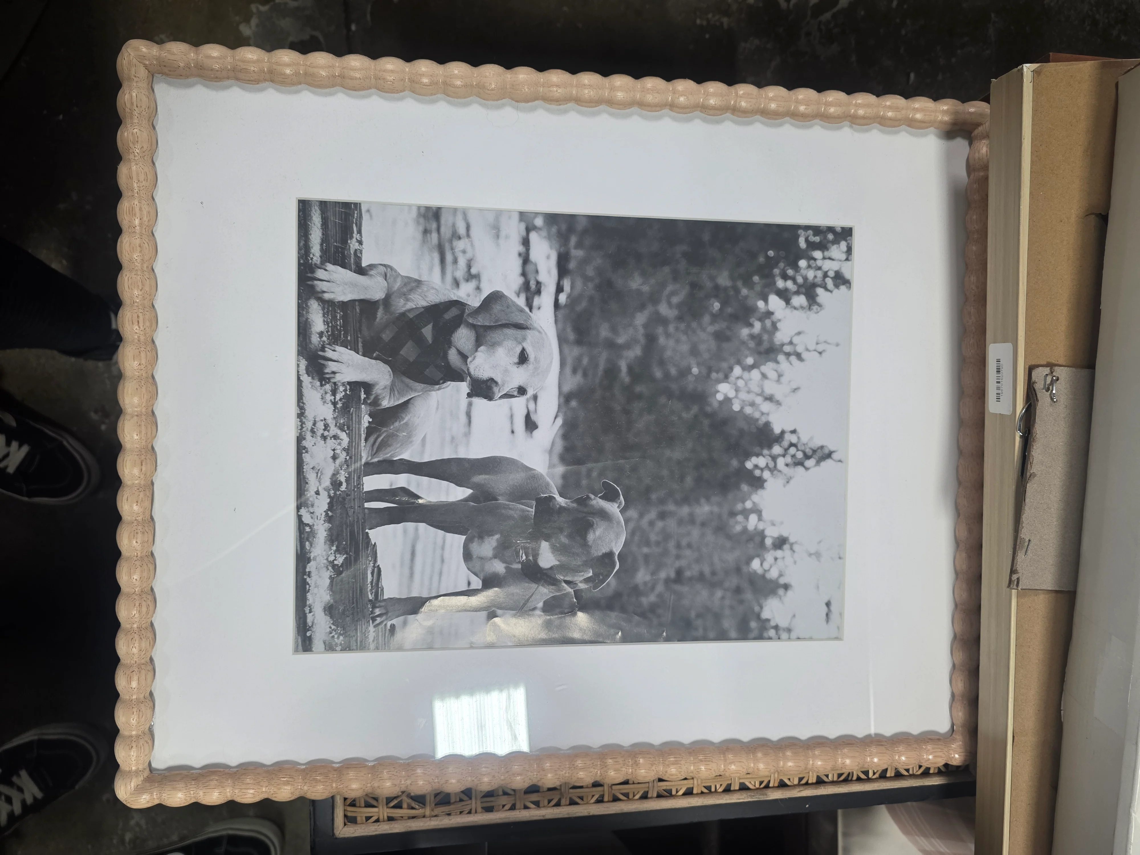 Turned Wood Picture Frame - Threshold™ - SHOWROOM ITEM - Image 2
