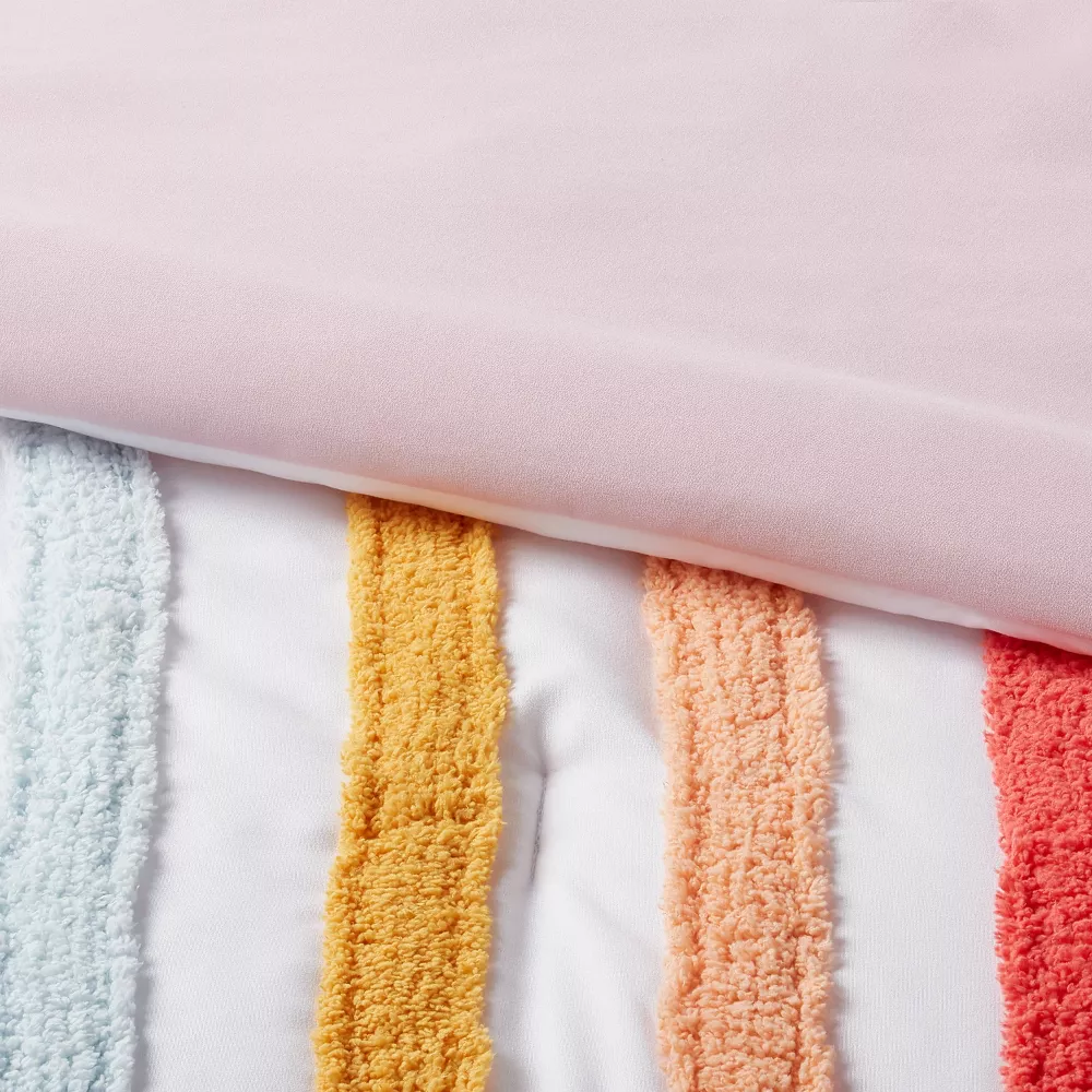 Twin Kids' Comforter Set Placed Rainbow - Image 4