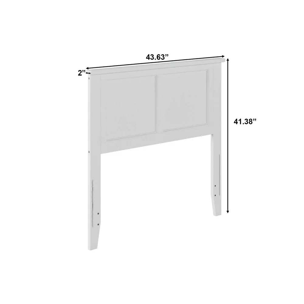 Twin Madison Headboard White - Image 2