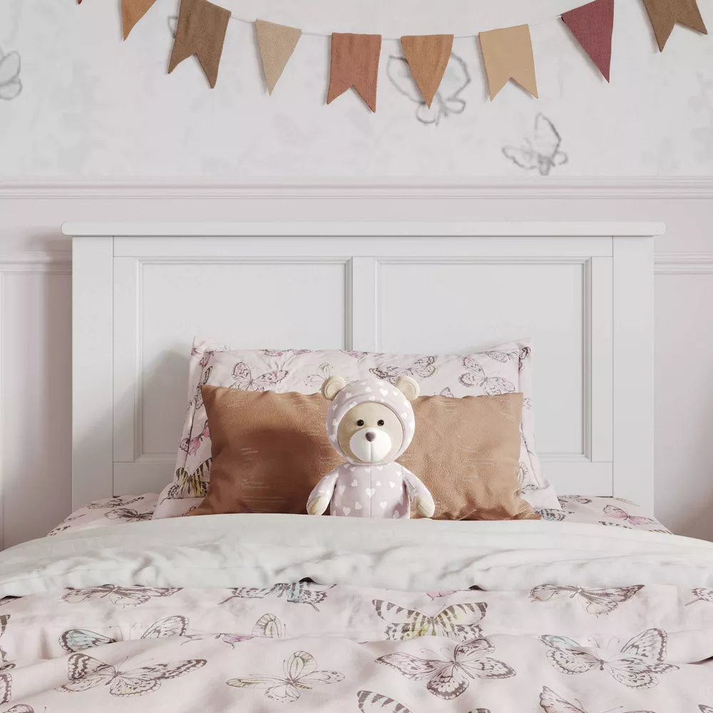 Twin Madison Headboard White - Image 4
