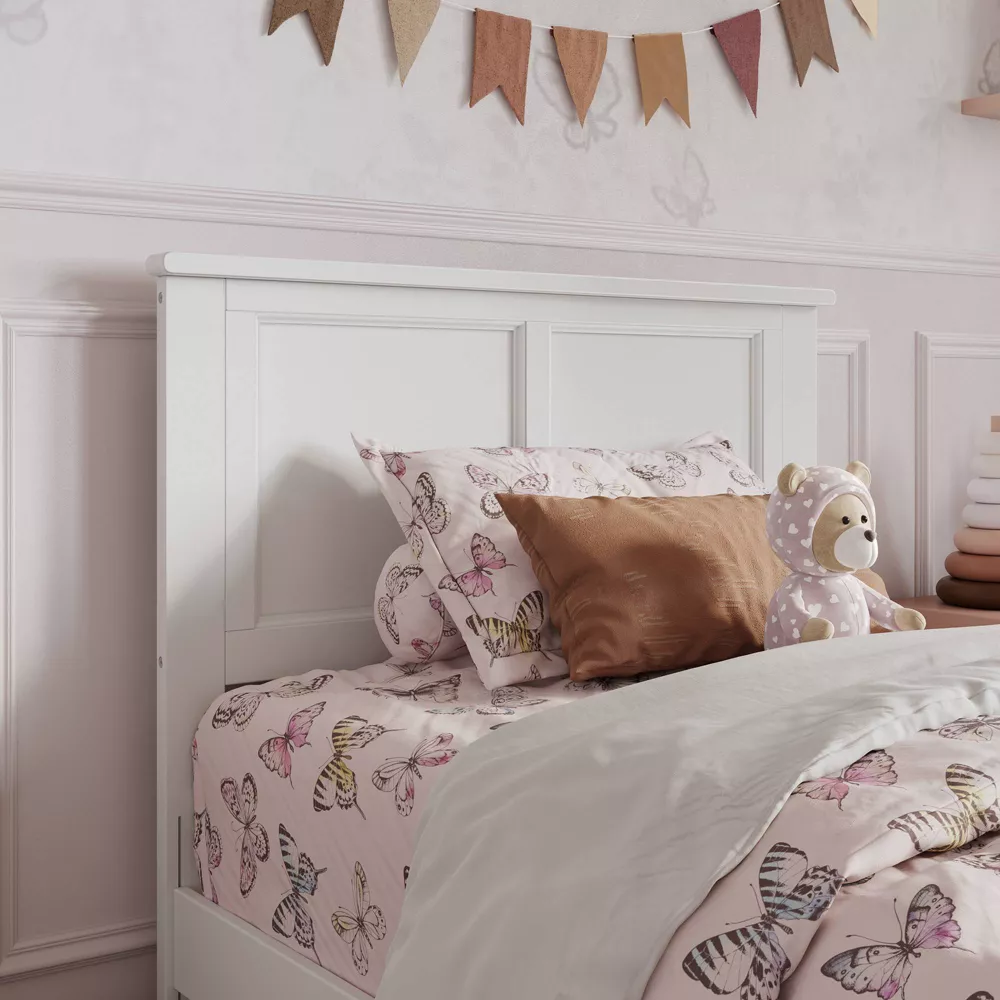 Twin Madison Headboard White - Image 5