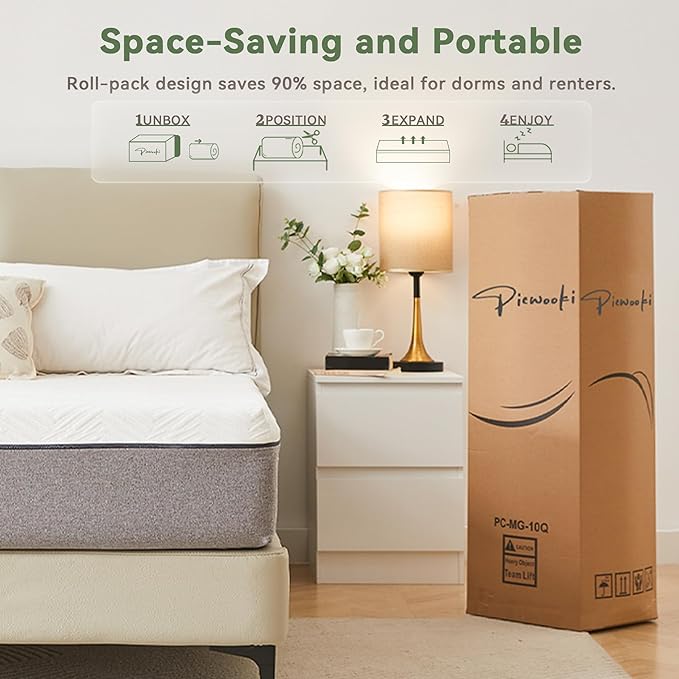 Twin Mattress Memory Foam 10" - Image 2