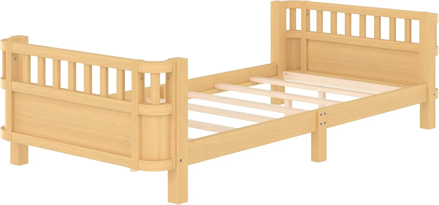 Daybed Platform Bed Kids (Natural) Twin XL