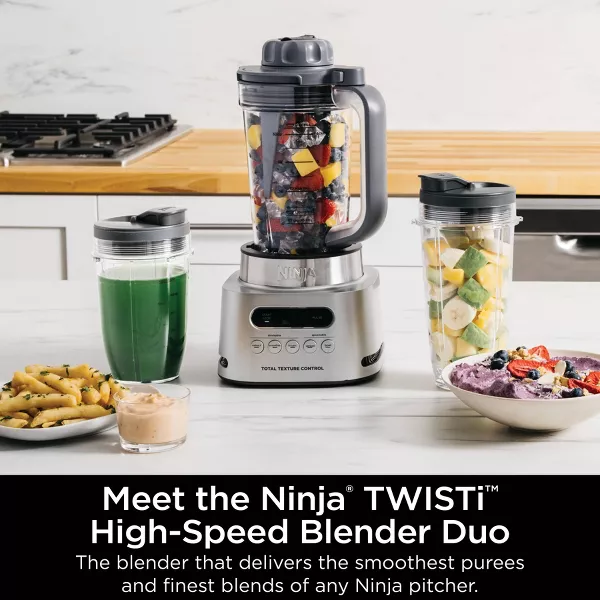 HIGH-SPEED Blender DUO - Smoothie & Ice Crusher, Silver - Image 5