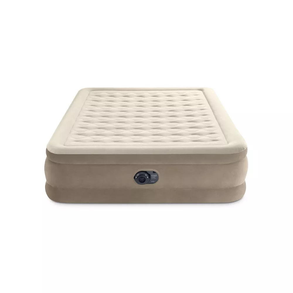 Ultra Plush Queen Air Mattress with 120V Internal Pump,
