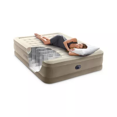 Ultra Plush Queen Air Mattress with Internal Pump - Image 4