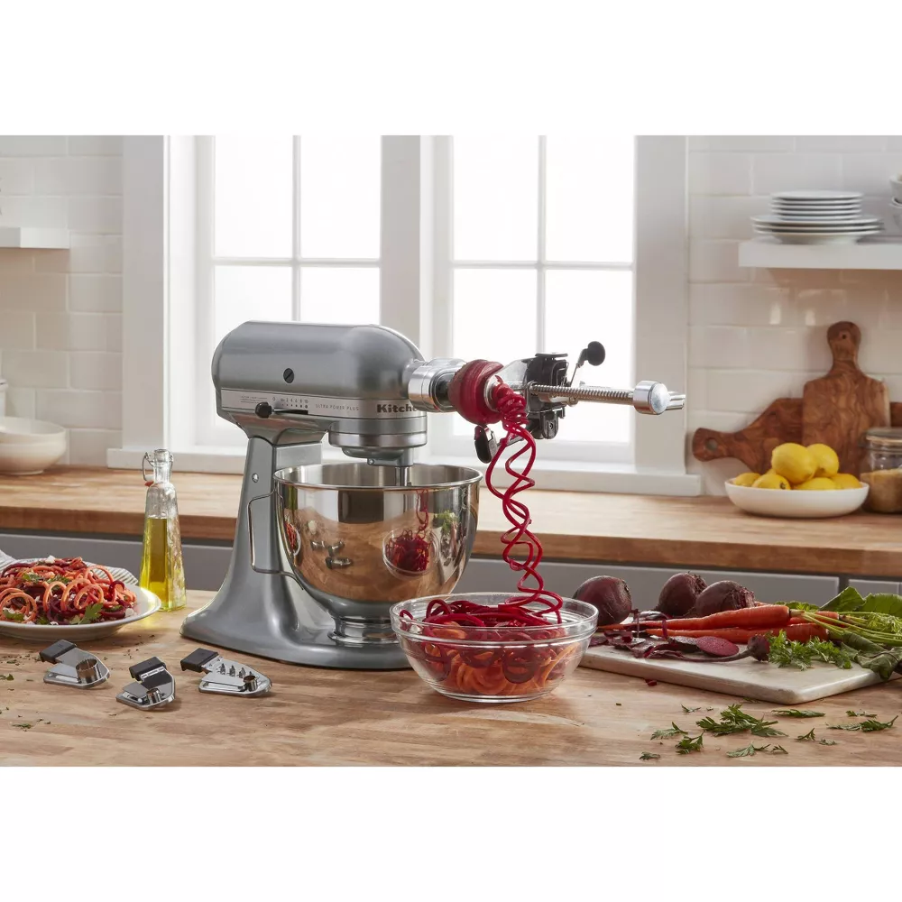 Ultra Power Plus Tilt-Head Stand Mixer Light Silver - Image 2