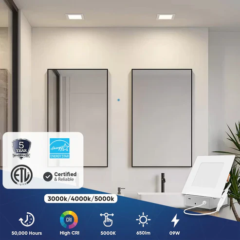 Ultra Thin Square LED Recessed Light - Image 2