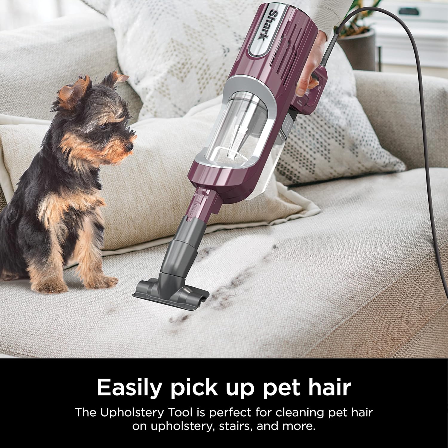 Ultralight PetPro Corded Stick Vacuum Wine Purple - Image 2