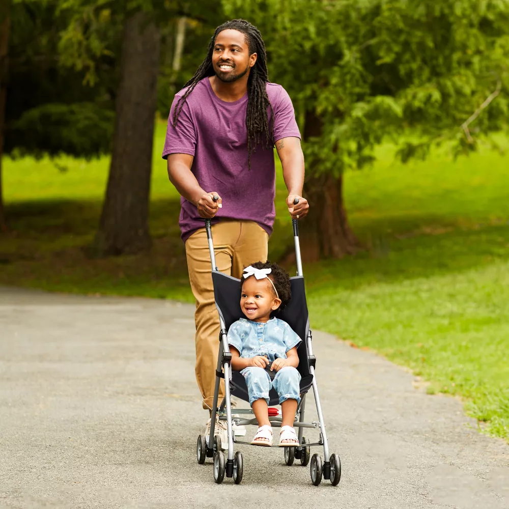 Umbrella Stroller - Black - Image 5