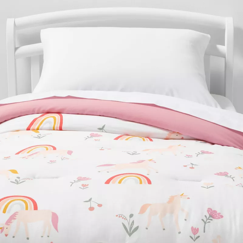 Unicorn Kids' Comforter Set - Full/Queen
