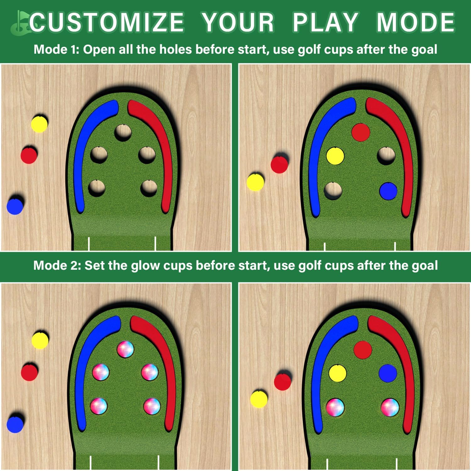Upgraded Golf Putting Mat Indoor for kids - Image 5