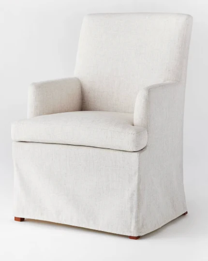 Upholstered Dining Chair Cream - Threshold™ designed with Studio McGee SHOWROOM ITEM