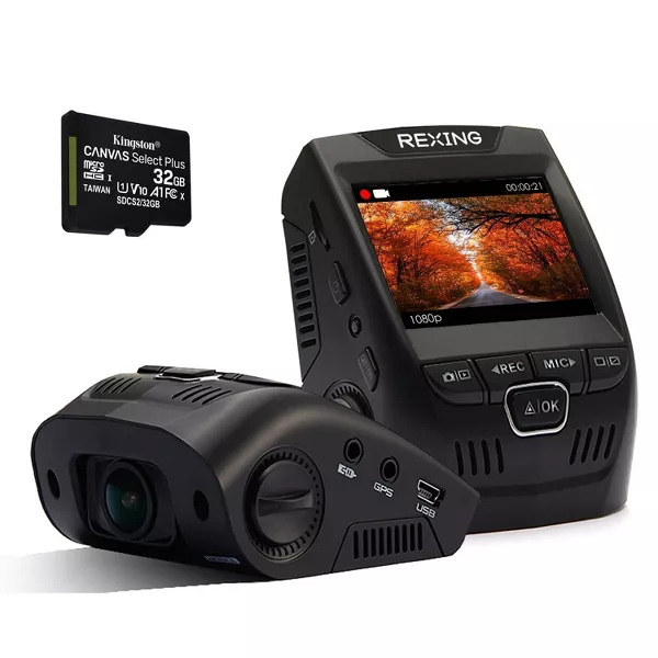 V1 FHD Single Channel Full HD Dash Cam,