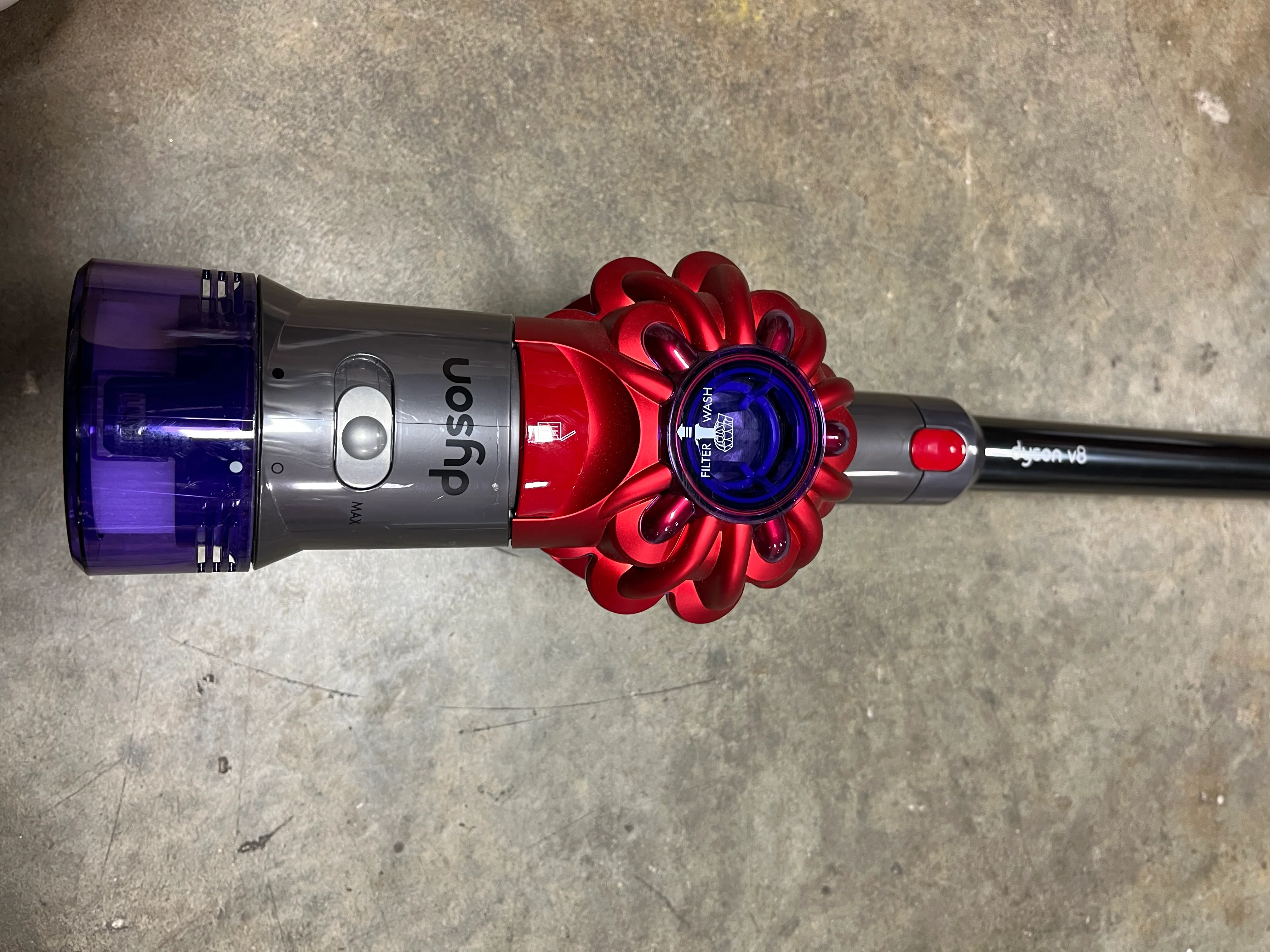 V8 Origin Cordless Stick Vacuum Red, - Image 7