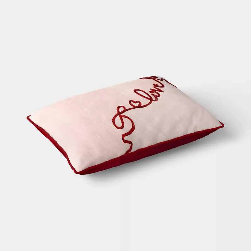 Valentine's Day Lumbar Love Pillow - Image 3