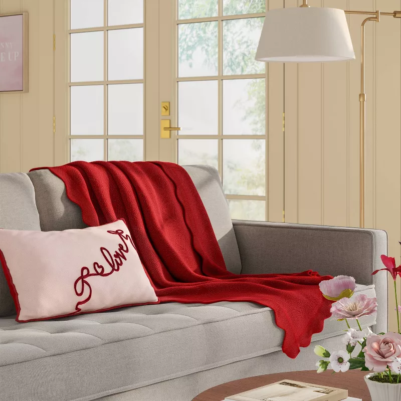 Valentine's Day Lumbar Love Pillow - Image 5