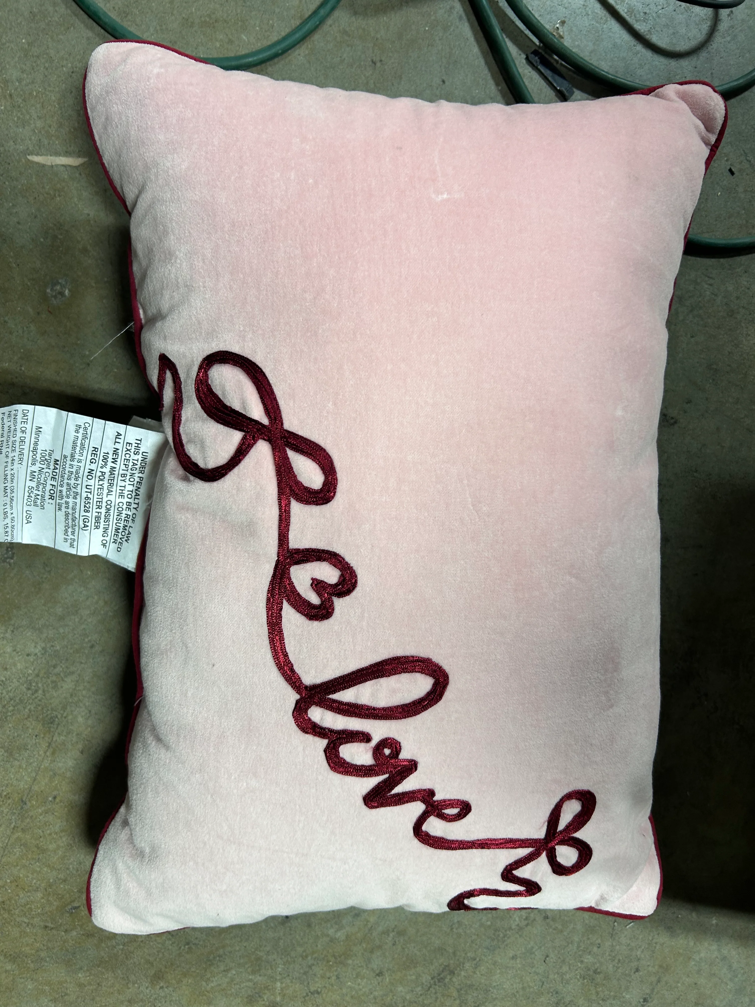 Valentine's Day Lumbar Love Pillow - Image 7