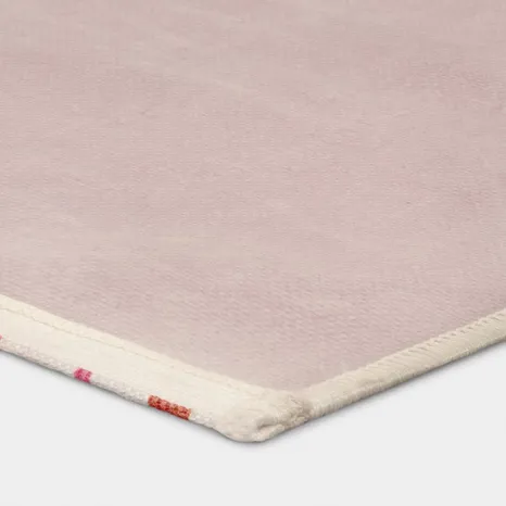 Valentine's Day Plaid Scatter Accent Rug - Pink, Red & White - Image 2