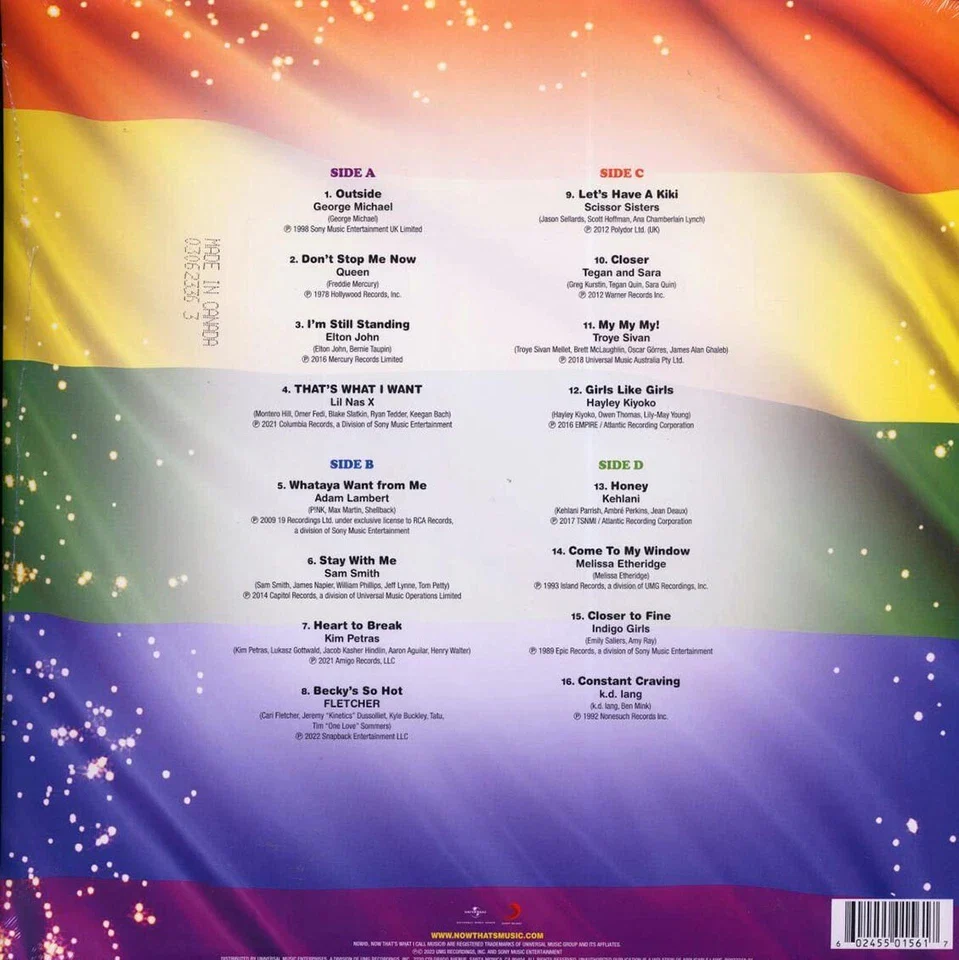 Various - Now That's What I Called Proud [2023 Color] [New Double Vinyl Record] - Image 2
