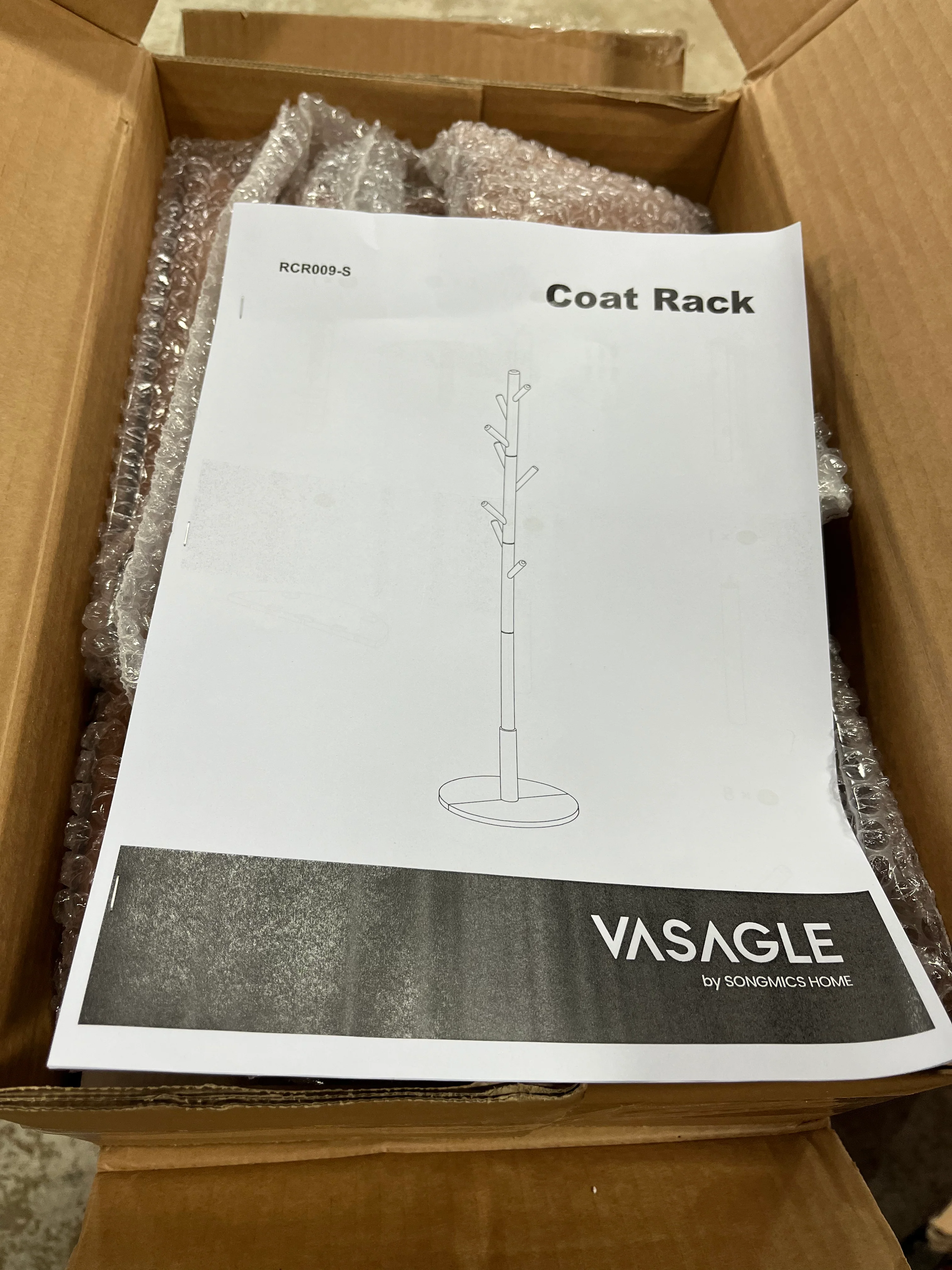 VASAGLE Solid Wood Coat Rack - Image 7