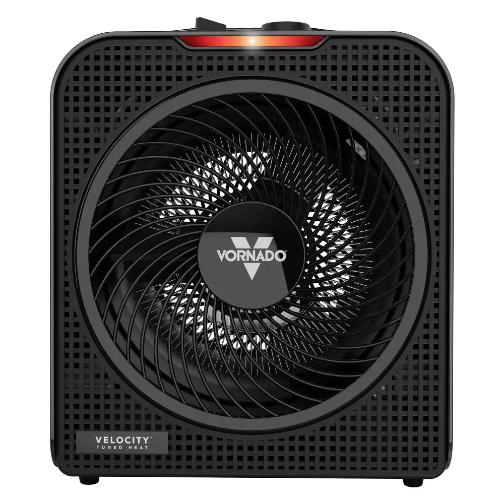 Velocity Whole Room Vortex Indoor Heater Black - Image 2