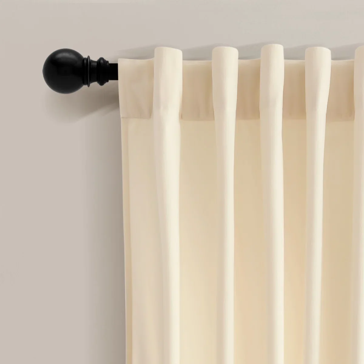 Velvet Blackout Curtain Pair (Set of 2) - Image 2