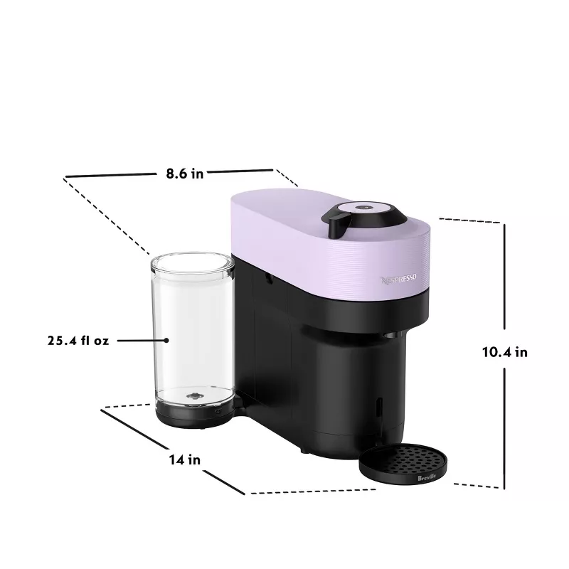 Vertuo Pop+ Bundle Espresso Maker Lilac, - Image 5