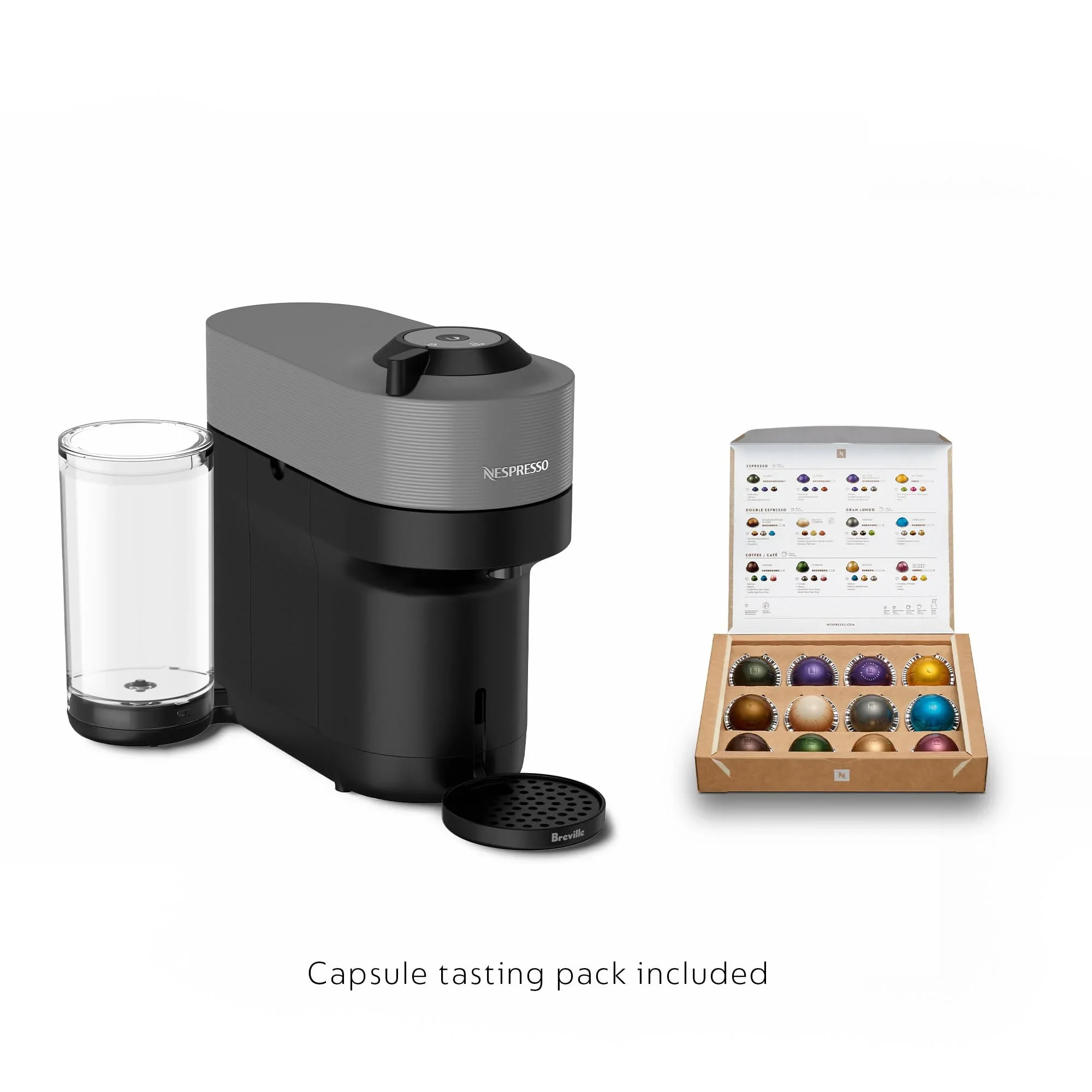 Vertuo Pop+ Coffee Maker and Espresso Machine - Gray - Image 2